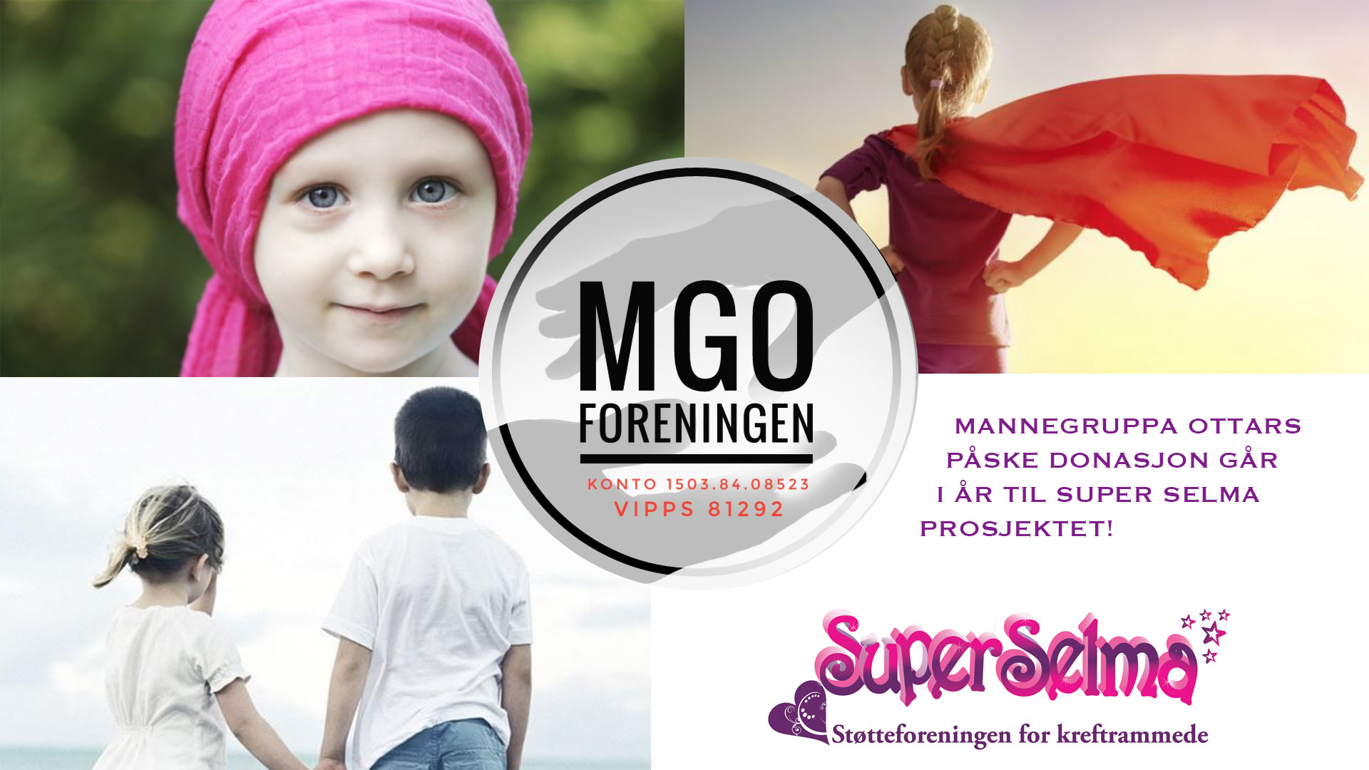Resultatet av årets Påske donasjon fra MGO 2017!